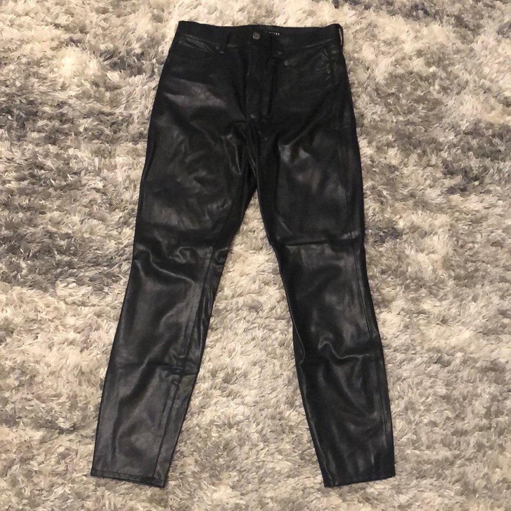 Veronica Beard Faux Leather Pant